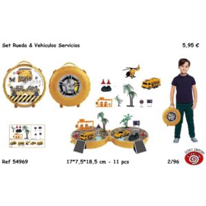 SET RUEDA Y VEHICULOS SERVICIOS 1U/-SORT