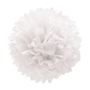 POLYBAG POMPONES BLANCOS 3U/-IN.VER.CAS-