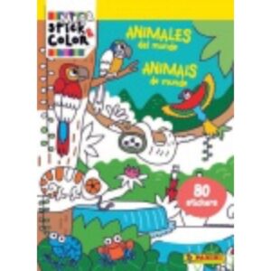 MEGA STICK & COLOR ANIMALES DEL MUNDO1 1