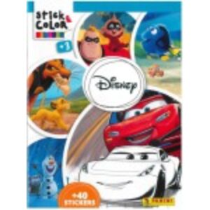 STICK & COLOR DISNEY MIX N66 1U/-PANINI-