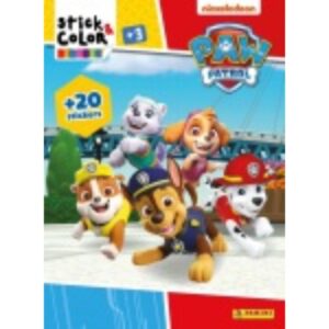 STICK & COLOR PAW PATROL N76 1U/-PANINI-