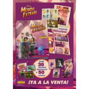 CROMOS MUNDO EXTRAÑO 50U/-PANINI-