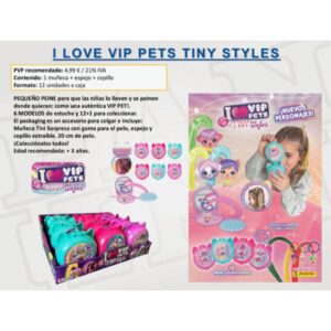 I LOVE VIP PETS TINY STYLE 3D 1U/-PANINI