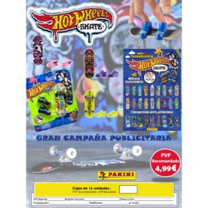 HOT WHEELS SKATE 16U/-PANINI-