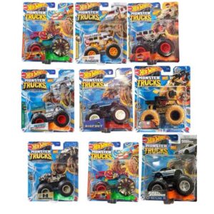 HOT WHEELS MONSTER TRUCKS 3D AGOSTO 1U/-