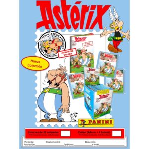 CARTON ASTERIX (ALB+4SOB)1U/-PANINI-