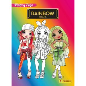 PINTA Y PEGA RAINBOW HIGH N36 1U/-PANINI