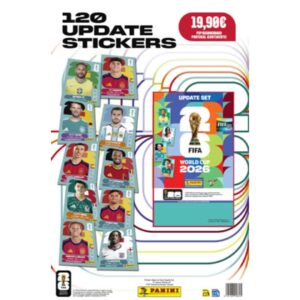 SET MUNDIAL 120 UPDATE STICKERS 2026 1U/